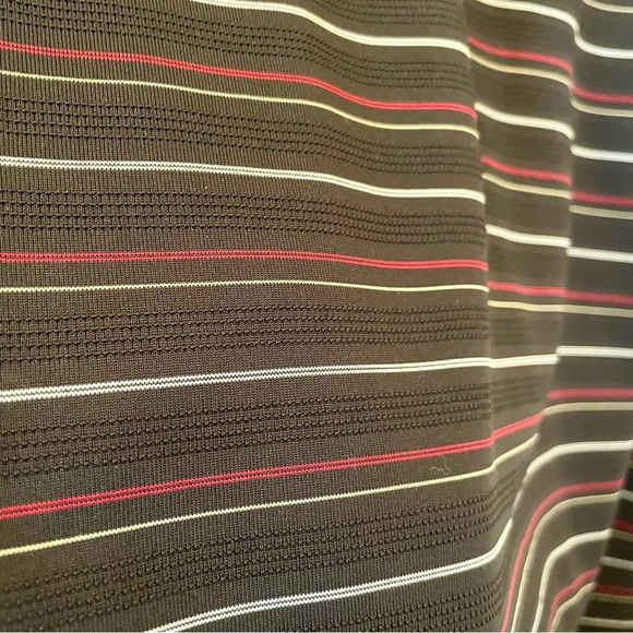 Tommy Armour Mens Black Red Striped Dri-Logic Golf Polo XXL Short Sleeve - Picture 7 of 10
